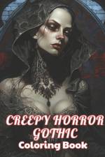 Creepy Horror Gothic Coloring Book af Lisa Cooper