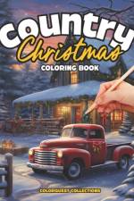 Country Christmas Coloring Book af Hey Sup Bye Publishing