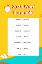 2024 Word Scramble