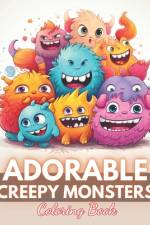 Adorable Creepy Monsters Coloring Book af Yasmine Harrison
