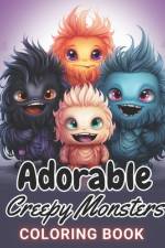 Adorable Creepy Monsters Coloring Book af Criselda Resendez