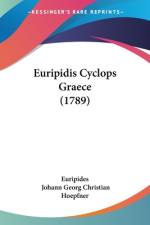 Euripidis Cyclops Graece (1789) af Euripides