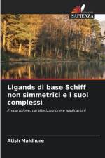 Ligands di base Schiff non simmetrici e i suoi complessi af Atish Maldhure