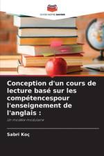 Conception d'un cours de lecture base sur les competencespour l'enseignement de l'anglais af Sabri Koç