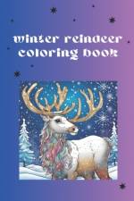Magical Winter Reindeer Coloring Book