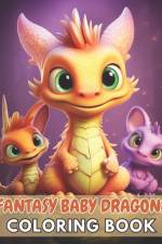 Fantasy Baby Dragons Coloring Book af Conny Behrens