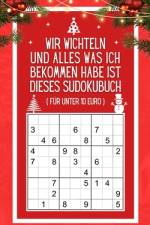 Wir wichteln und alles was ich bekommen habe ist dieses Sudokubuch für unter 10 Euro
