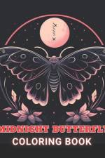 Midnight Butterfly Coloring Book af Jeanette Schoen