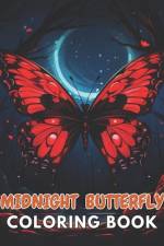 Midnight Butterfly Coloring Book af Lillian Hills