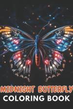 Midnight Butterfly Coloring Book af Lillian Hills