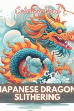 Japanese Dragon Slithering Coloring Book af Kade Gul