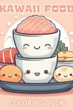 Cute Kawaii Food Coloring Book for Kids af Polly Von