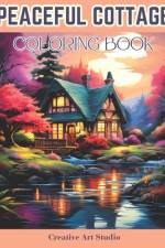 Peaceful Cottage Coloring Book af Creative Art Studio