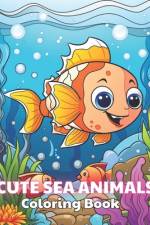 Cute Sea Animals Coloring Book for Kids af Juliana Berge