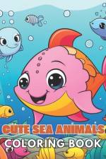 Cute Sea Animals Coloring Book for Kids af Roselyn Bogan