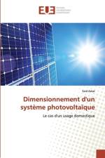 Dimensionnement d'un système photovoltaïque af Said Amar