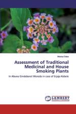 Assessment of Traditional Medicinal and House Smoking Plants af Mosisa Daba