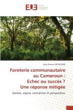 Foreterie communautaire au Cameroun af Jules Romain Ngueguim