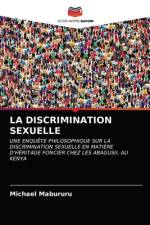 LA DISCRIMINATION SEXUELLE af Michael Mabururu