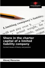 Share in the charter capital of a limited liability company af Alexej Maxurow