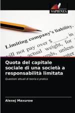 Quota del capitale sociale di una societa a responsabilita limitata af Maxurow Alexej Maxurow