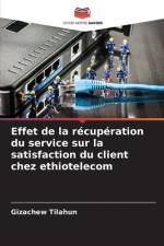 Effet de la récupération du service sur la satisfaction du client chez ethiotelecom af Gizachew Tilahun