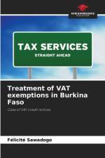 Treatment of VAT exemptions in Burkina Faso af Félicité Sawadogo