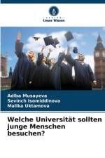 Welche Universität sollten junge Menschen besuchen? af Adiba Musayeva
