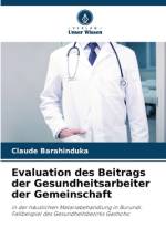 Evaluation des Beitrags der Gesundheitsarbeiter der Gemeinschaft af Claude Barahinduka