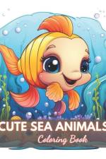 Cute Sea Animals Coloring Book for Kids af Eliseo Johnston