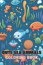 Cute Sea Animals Coloring Book for Kids af Polly Von