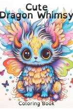 Cute Dragon Whimsy Coloring Book af Stella Almond Productions