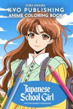 Anime Coloring book Japanese Schoolgirl af Sora Kimura