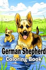 German Shepherd Coloring Book af Austin Sloan