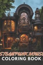 Steampunk House Coloring Book af Lillian Hills