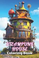 Steampunk House Coloring Book af Donny Corwin