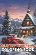 Country Christmas Coloring Book af Lillian Hills