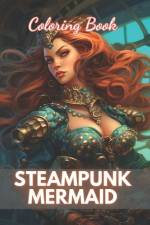 Steampunk Mermaid Coloring Book af Eliseo Johnston