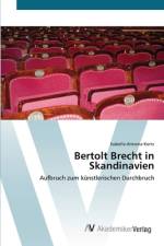 Bertolt Brecht in Skandinavien af Isabella Antonia Kortz