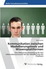 Kommunikation zwischen Modellierungstools und Wissensplattformen af Peter Hönike