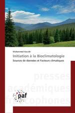 Initiation a la Bioclimatologie af Mohammed Kouidri
