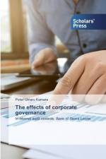 effects of corporate governance af Peter Umaru Kamara