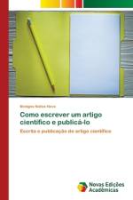 Como escrever um artigo científico e publicá-lo af Benigno Nunez Novo