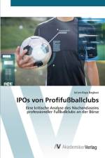 IPOs von Profifußballclubs af Julian-Kaya Bagbasi