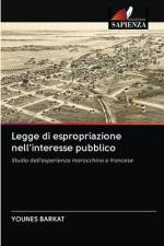 Legge di espropriazione nell'interesse pubblico af Younes Barkat