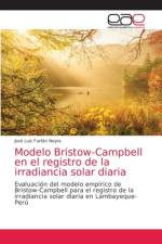 Modelo Bristow-Campbell en el registro de la irradiancia solar diaria af José Luis Farfán Neyra