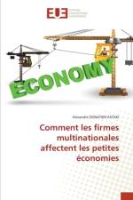 Comment les firmes multinationales affectent les petites économies af Alexandre Donatien Fataki