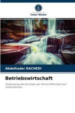 Betriebswirtschaft af Abdelkader Rachedi
