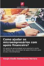 Como ajudar os microempresários com apoio financeiro? af Sergio Eladio Ballesteros Herrera