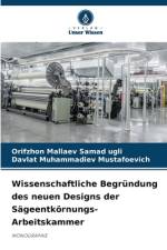 Wissenschaftliche Begründung des neuen Designs der Sägeentkörnungs-Arbeitskammer af Orifzhon Mallaev Samad Ugli